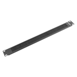 BRUSH PANEL LANBERG 1U NEGRO 19