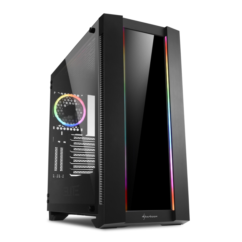 CAJA SHARKOON ELITE SHARK CA200G ATX 2XUSB30 SIN FUENTE