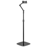 SOPORTE AISENS SUELO UNIVERSAL AJUSTABLE 3 PIVOTES TABLET NEGRO