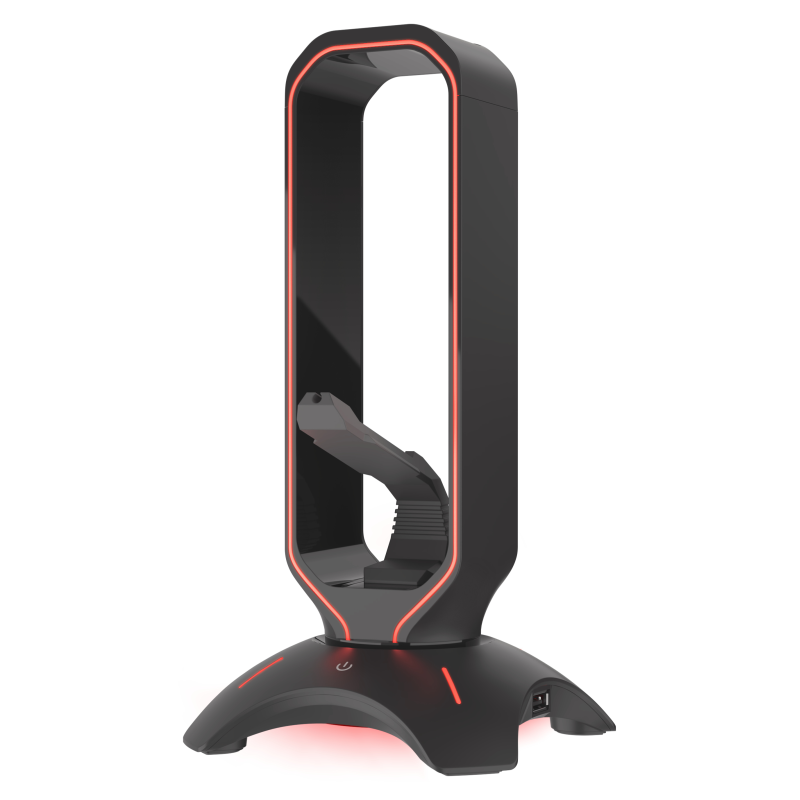 SOPORTE GENESIS VANAD 500 AURICULARES CON BUNGEE Y HUB USB