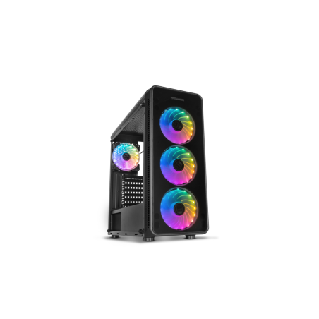 CAJA NOX HUMMER TGM RAINBOW ATX 1XUSB30 2XUSB20 NEGRO RGB