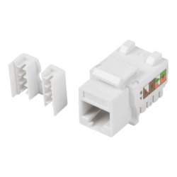 CONECTOR KEYSTONE LANBERG CAT5E UTP RJ45 90 GRADOS
