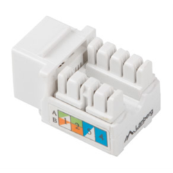 CONECTOR KEYSTONE LANBERG CAT6 UTP RJ45 90 GRADOS