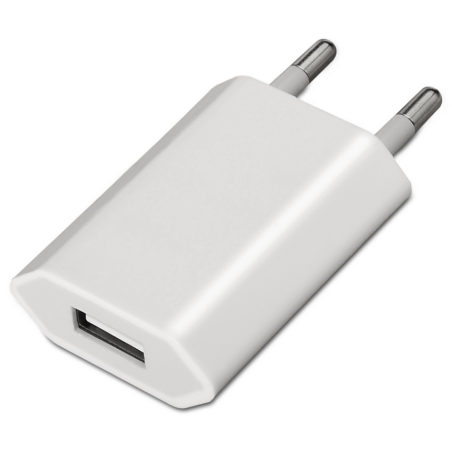 MINI CARGADOR AISENS USB 5V 1A BLANCO