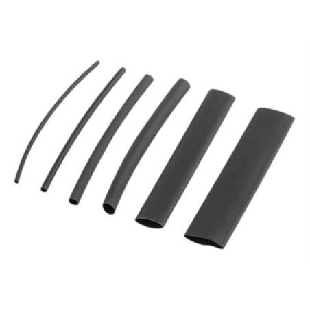 TUBO LANBERG TERMORRETRACTIL 100 UDS 100MM X15 A 13MM NEGRO