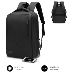MOCHILA SUBBLIM CITY BACKPACK 156 BLACK