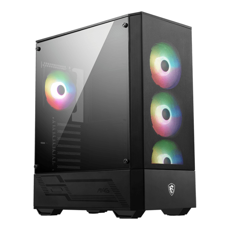 CAJA GAMING MSI MAG FORGE 112R ATX 2XUSB32 ARGB NEGRO