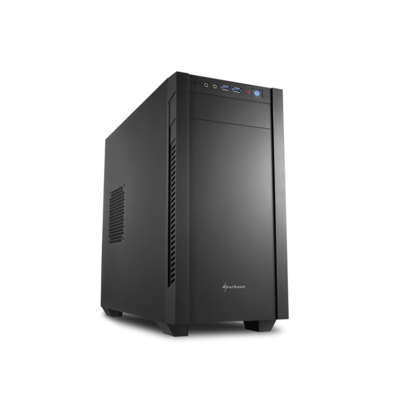 CAJA SHARKOON S1000 MATX 2XUSB 30 SIN FUENTE NEGRA