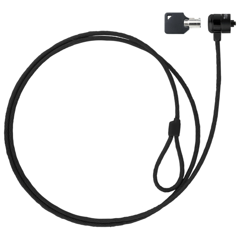 CABLE TOOQ SEGURIDAD CON LLAVE PARA PORTATILES 15M