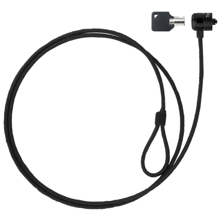 CABLE TOOQ SEGURIDAD CON LLAVE PARA PORTATILES 15M
