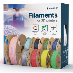 FILAMENTO GEMBIRD PLA 175mm 200g BLANCO