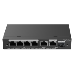 SWITCH RUIJIE REYEE RG ES206GS P GIGALAN 6p SFP 1p POE