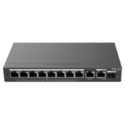 SWITCH RUIJIE REYEE RG ES210GS P GIGALAN 10p SFP 1p POE 120w