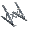 SOPORTE ELEVADOR TOOQ ALUMINIO PLEGABLE PORTATILES GRIS