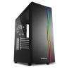 CAJA SHARKOON RGB SLIDER ATX 2XUSB30 2XUSB20 SIN FUENTE NEGRO