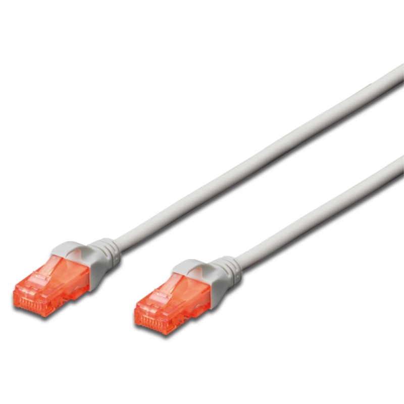 CABLE RED EWENT CAT 6 U UTP 15M GRIS