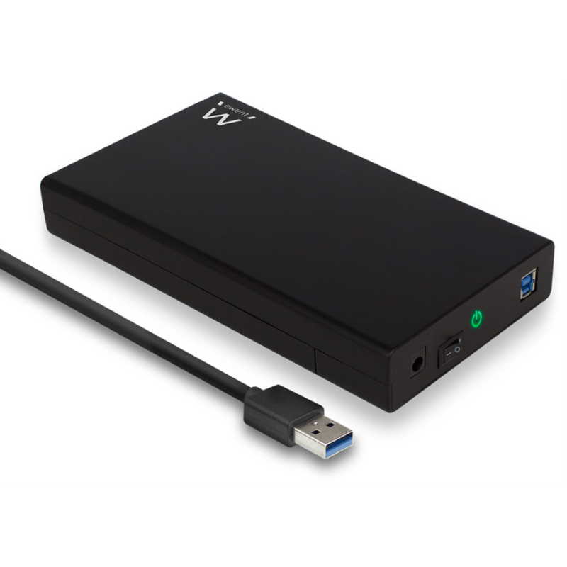CAJA EXTERNA DISCO DURO EWENT SATA III DE 35 SIN TORNILLOS