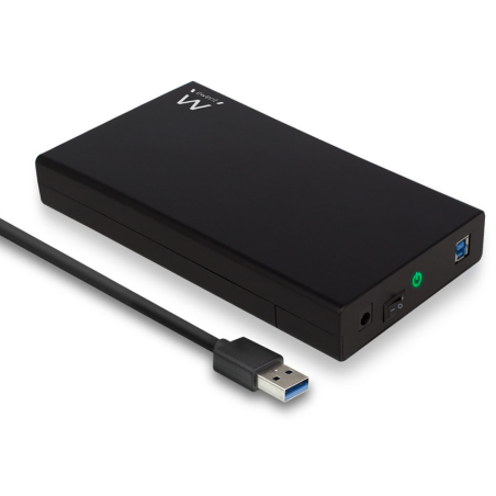CAJA EXTERNA DISCO DURO EWENT SATA III DE 35 SIN TORNILLOS
