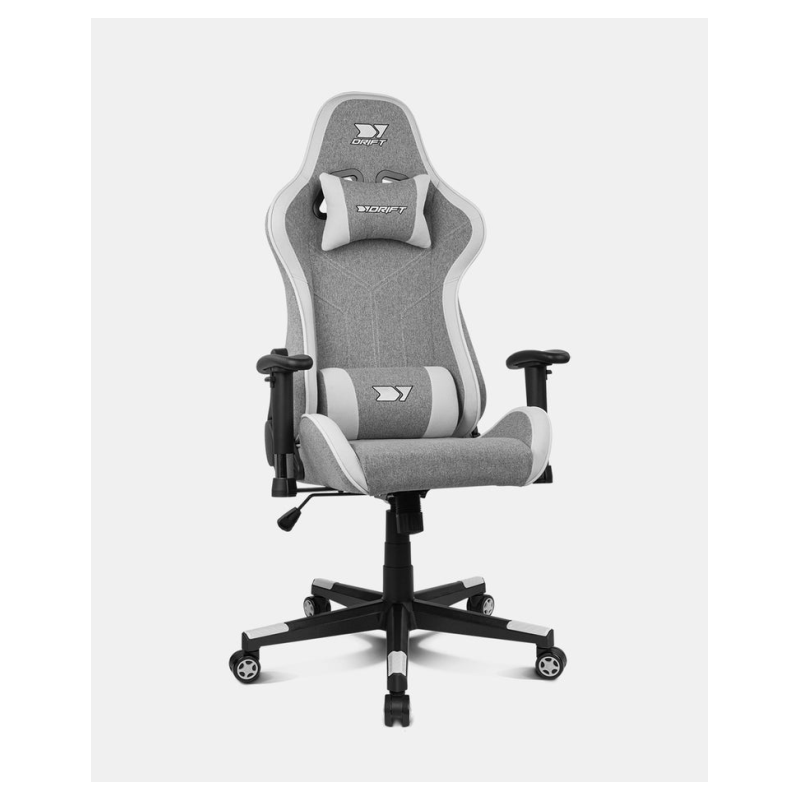 SILLA GAMING DRIFT DR90 PRO GRIS BLANCA