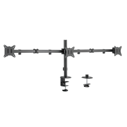 SOPORTE MONITOR EWENT 3 MONITORES 7kG 13 27 VESA 75x75 o 100x100