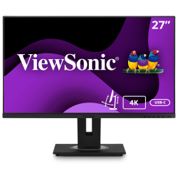 MONITOR VIEWSONIC 27 UHD IPS HDMI DP INOUT USB C RJ45 USB MULTI ERGO PIVOT