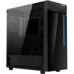 CAJA GAMING GIGABYTE C200G ATX 2XUSB30 RGB S F NEGRO