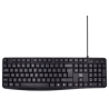 TECLADO EWENT QUERTY PORTUGUES ESCRITURA SILENCIOSA USB NEGRO