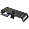 SOPORTE PLEGABLE MONITOR RGB CON CAJON SOPORTE PARA SMARTPHONE 4 PUERTOS