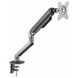 BRAZO AJUSTABLE GEMBIRD PARA MONITOR EN ESCRITORIO GRIS ESPACIAL