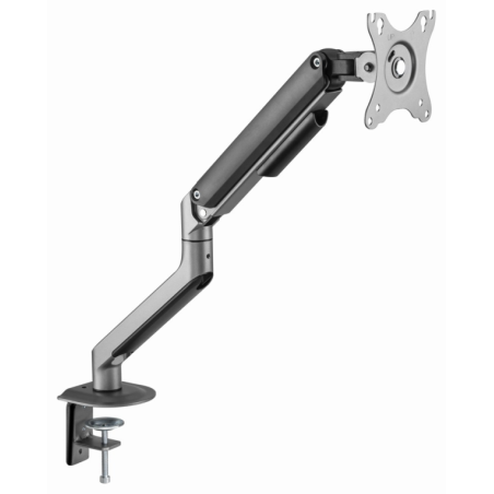 BRAZO AJUSTABLE GEMBIRD PARA MONITOR EN ESCRITORIO GRIS ESPACIAL