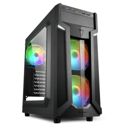CAJA ATX SHARKOON VG6 W RGB 2XUSB30 SIN FUENTE