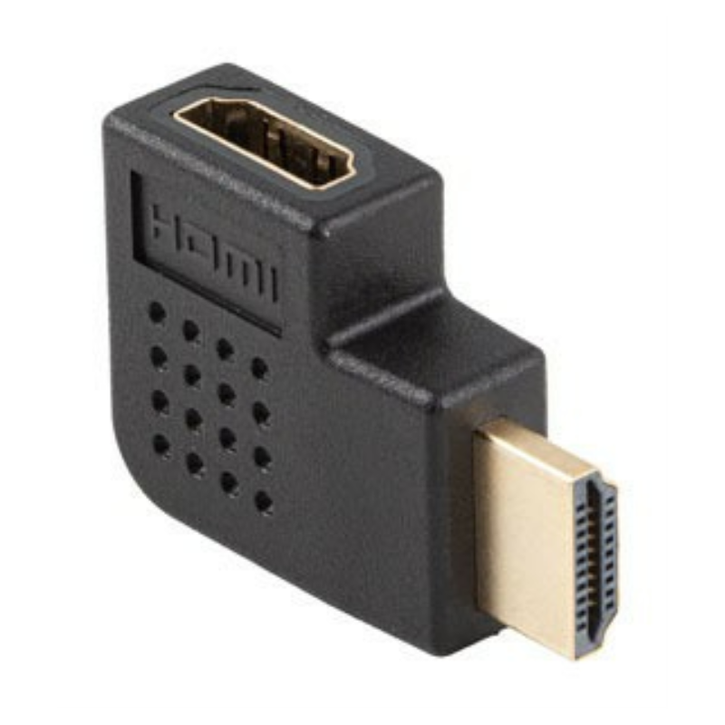 ADAPTADOR 4K LANBERG HDMIM A HDMIH ANGULO IZQUIERDA