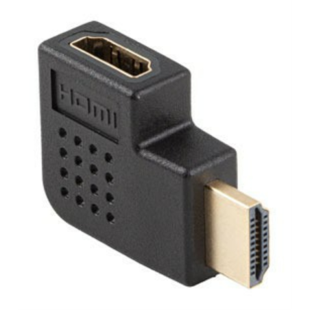 ADAPTADOR 4K LANBERG HDMIM A HDMIH ANGULO IZQUIERDA