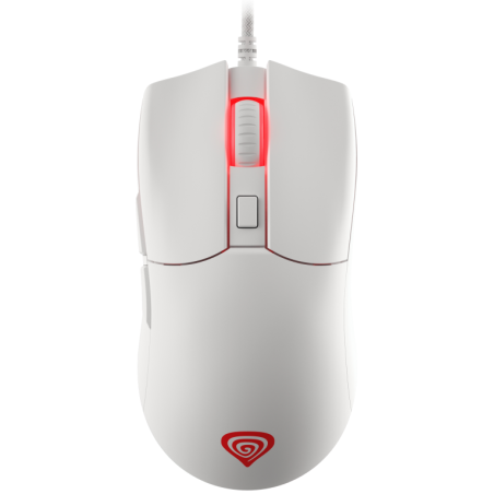 RATON GAMING GENESIS KRYPTON 750 RGB SENSOR PMW3333 8000 DPI BLANCO