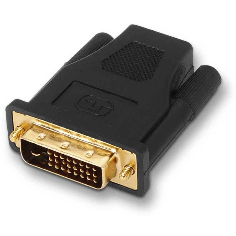 ADAPTADOR AISENS DVI A HDMI 24 1 M HDMI A H ORO NEGRO
