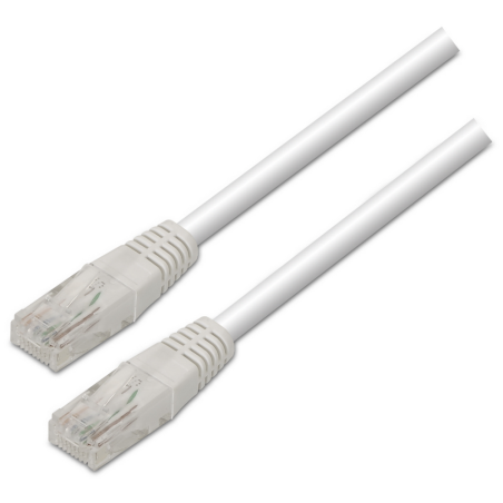 CABLE RED AISENS LATIGUILLO RJ45 CAT5E UTP AWG24 BLANCO 20M