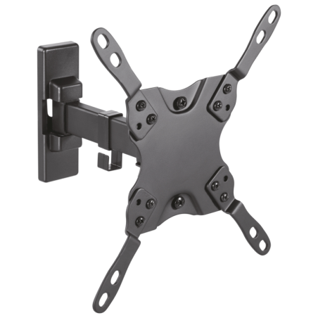 SOPORTE AISENS GIRA INCLIN Y NIVEL MONITOR TV 20KG 2 PIVOTES DE 13 42 NEGRO