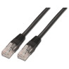 CABLE RED AISENS LATIGUILLO RJ45 CAT6 UTP AWG24 NEGRO 05M
