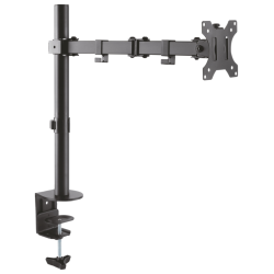 SOPORTE AISENS MESA GIRA INCLI 1 MONITOR 8KG 3 PIVOTES 1 BRAZO 13 32 NEGRO