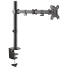 SOPORTE AISENS MESA GIRA INCLI 1 MONITOR 8KG 3 PIVOTES 1 BRAZO 13 32 NEGRO
