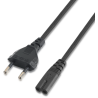 CABLE ALIMENTACION AISENS FORMA 8 CEE7 16 M C7 H NEGRO 15M