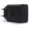 CARGADOR AISENS 20W USB C PD30 RETAIL 1xUSB C 20W NEGRO