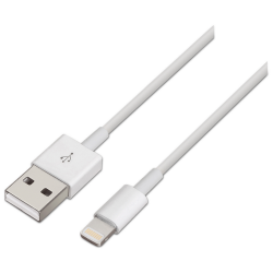 CABLE AISENS LIGHTNING A USB 20 LIGHTNING M USB A M BLANCO 10M