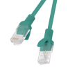 LATIGUILLO LANBERG CAT6 UTP 1M FLUKE PASSED VERDE