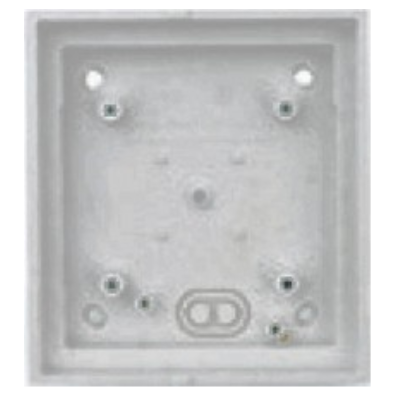 SINGLE ON WALL HOUSING DARK GREY