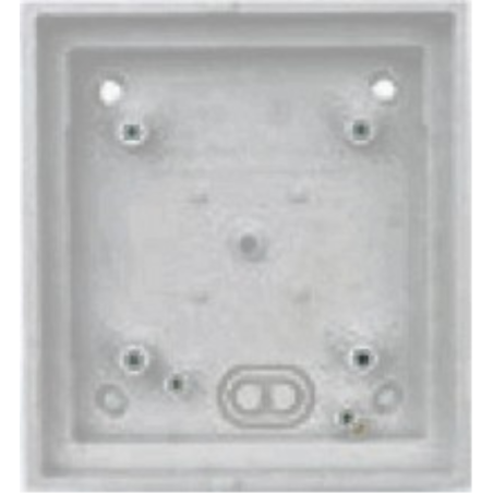 SINGLE ON WALL HOUSING DARK GREY