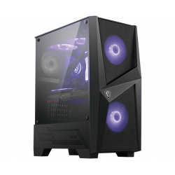 CAJA GAMING MSI MAG FORGE 100M ATX 2XUSB32 RGB NEGRO