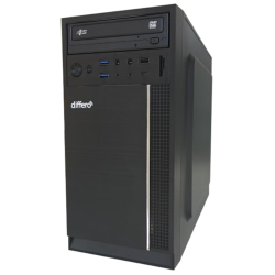 PC DIFFERO V15 I3 12100 8GB SSD 500 NVME DVD HPA3 USC C TRASERO