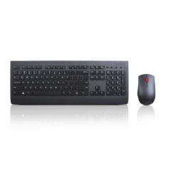 COMBO LENOVO PROFESSIONAL TECLADO Y RATON WIRELESS ESPANOL NEGRO