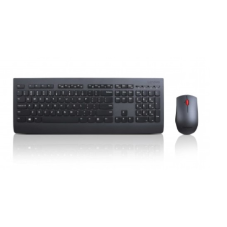 COMBO LENOVO PROFESSIONAL TECLADO Y RATON WIRELESS ESPANOL NEGRO